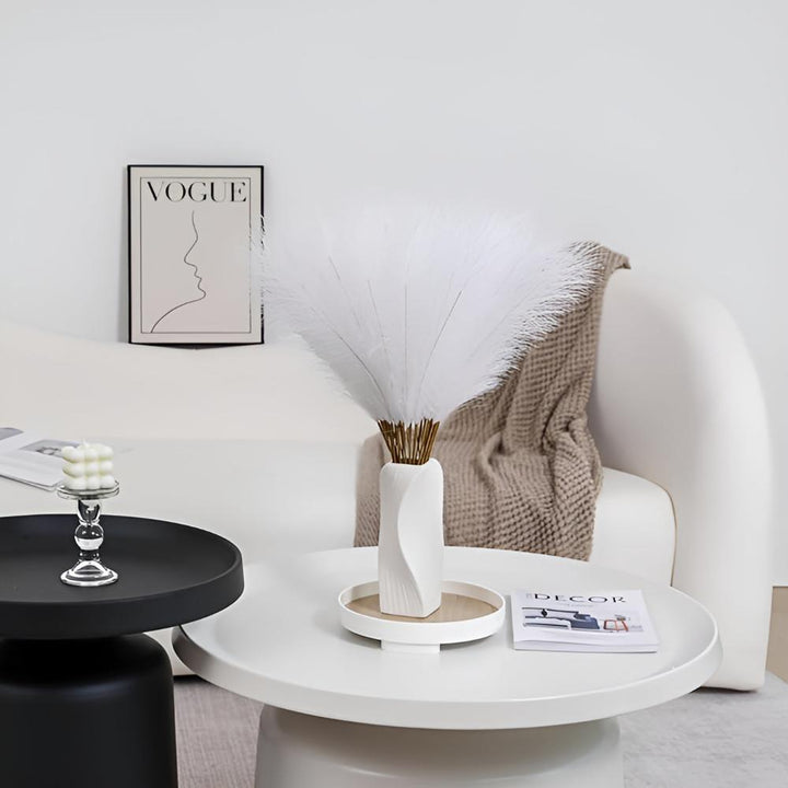 Artificial Pampas Grass – White (Set of 3)
