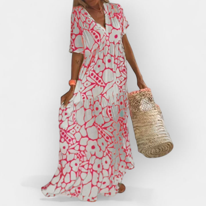 Órla – Sheer Patterned Summer Dress