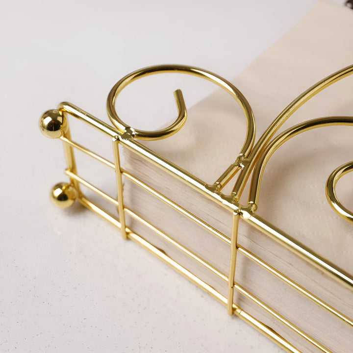 Metal Napkin Holder – Spiral