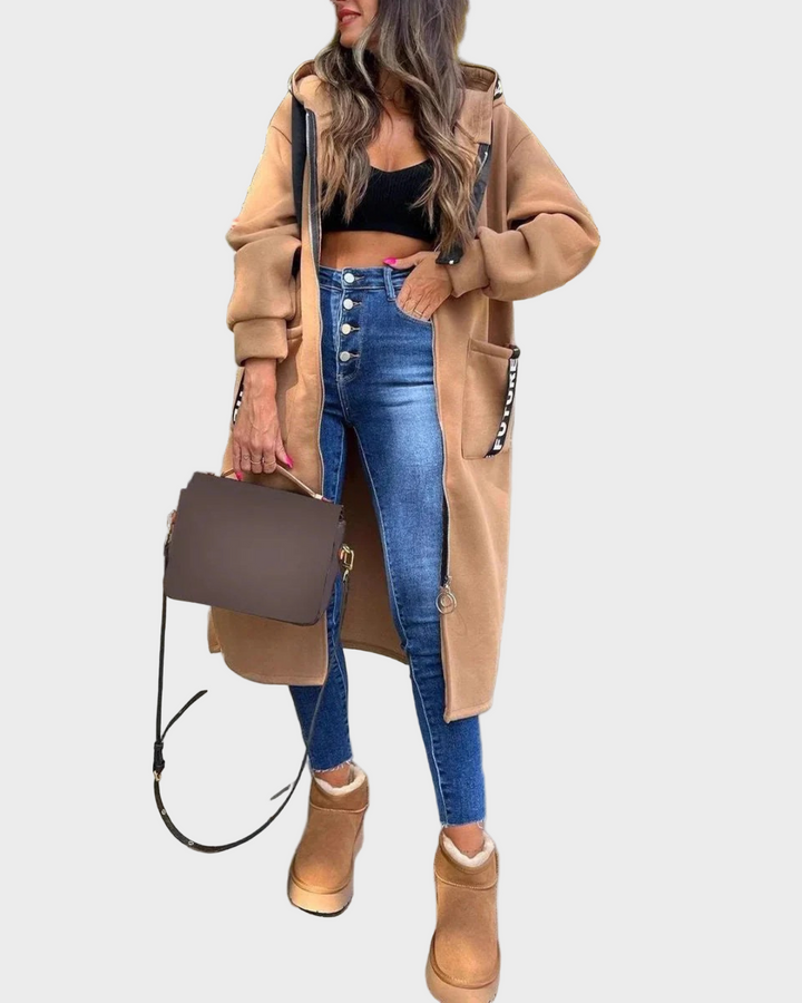 Roza – Long Hooded Sweatshirt
