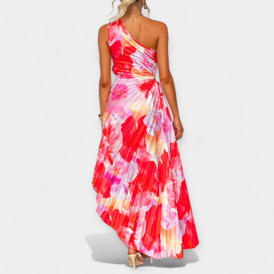 Niamh – Asymmetric One-Shoulder Dress