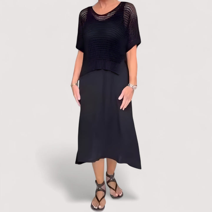 Aífe – Summer Dress with Knitted Top