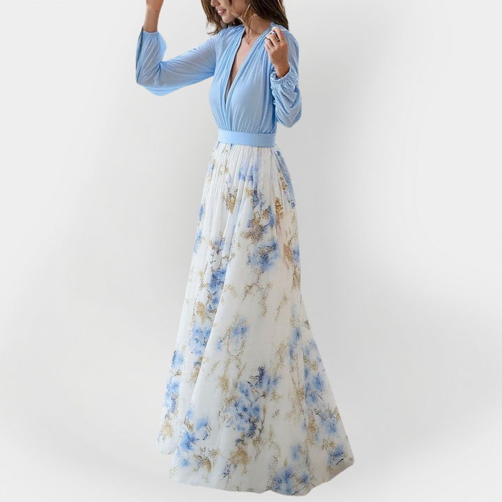 Órla – Floral Maxi Wrap Dress