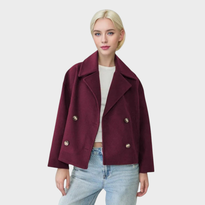 Fiona – Short Double-Breasted Jacket