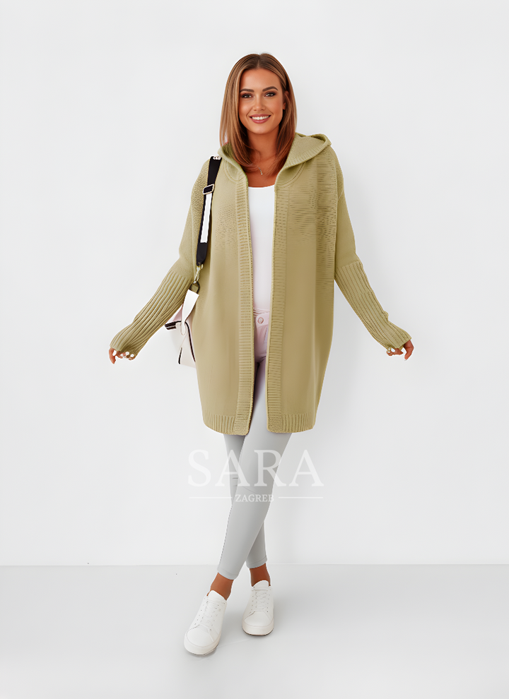 Eimear – Long Knit Cardigan