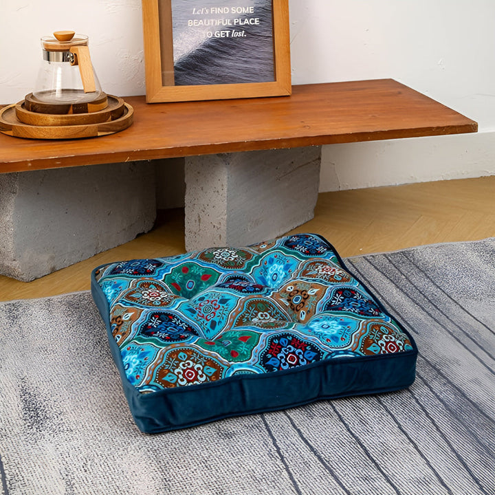 Ethnic-Style Floor Cushion