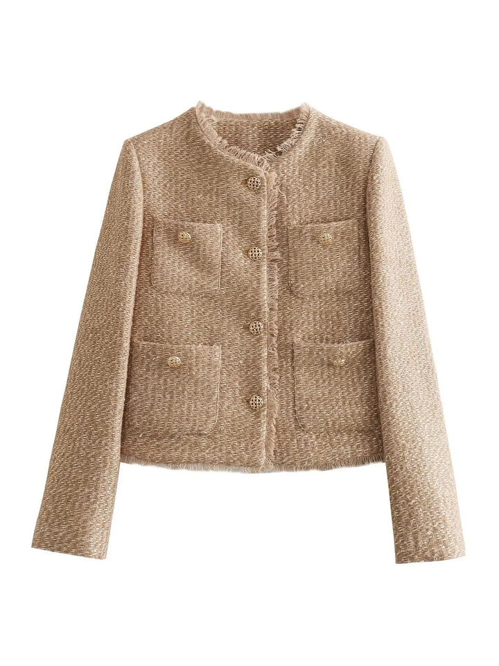 Slavenka – Chic Beige Jacket