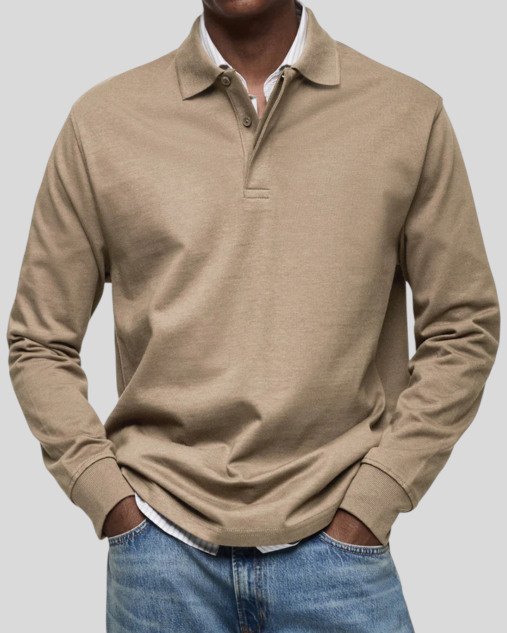 Marconelli – Luxury Long-Sleeve Polo