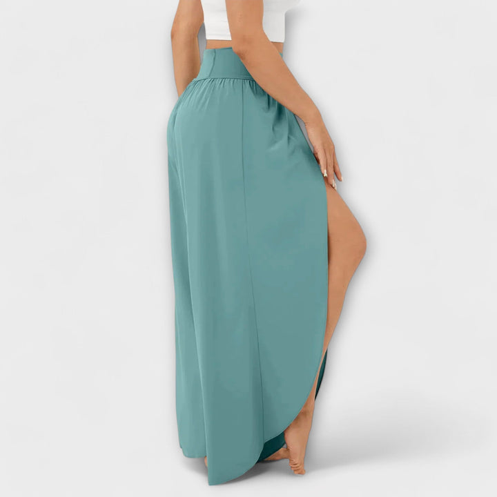 Marica – Fluid Trousers with Slits