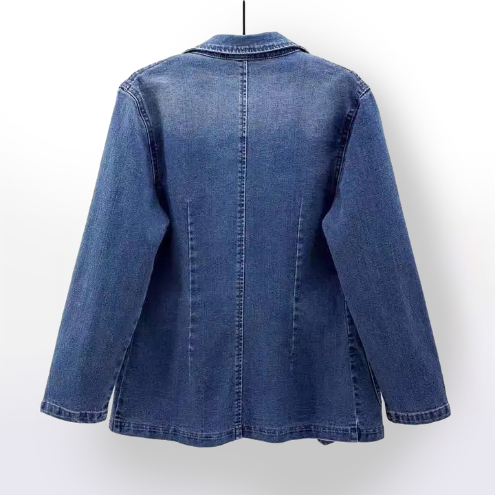 Sandra – Classic Denim Blazer