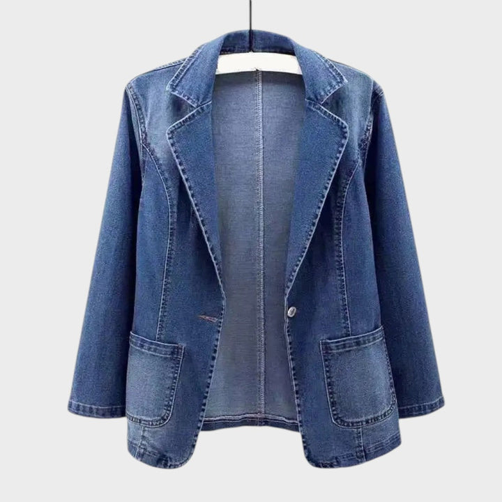 Sandra – Classic Denim Blazer