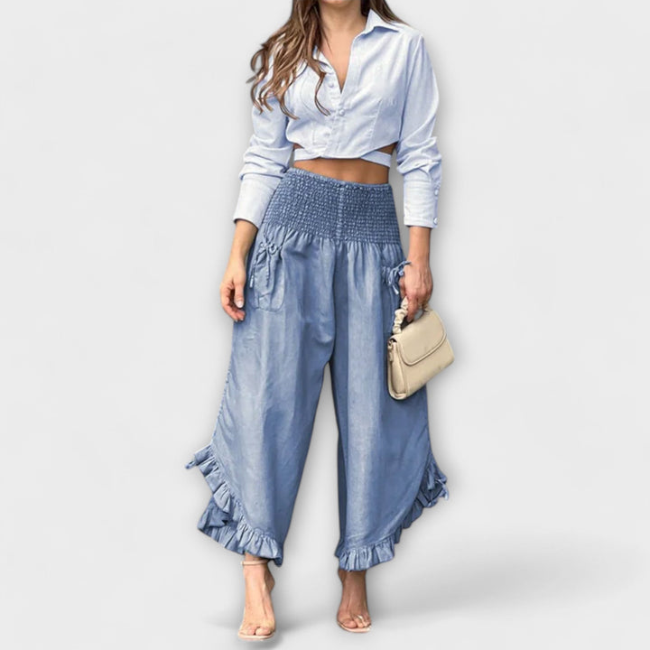 Smiljana – Casual Linen Trousers