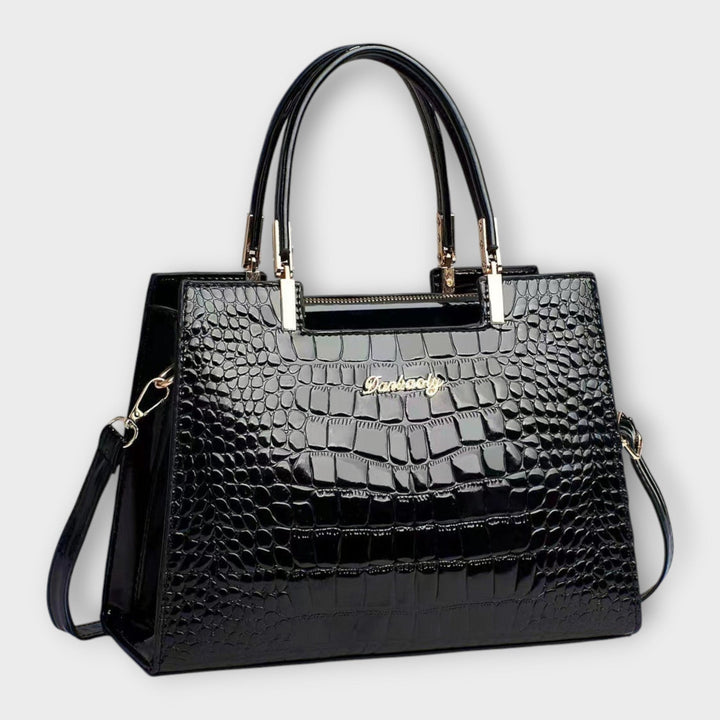 Aria – Croc-Effect Handbag