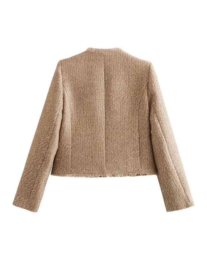 Slavenka – Chic Beige Jacket