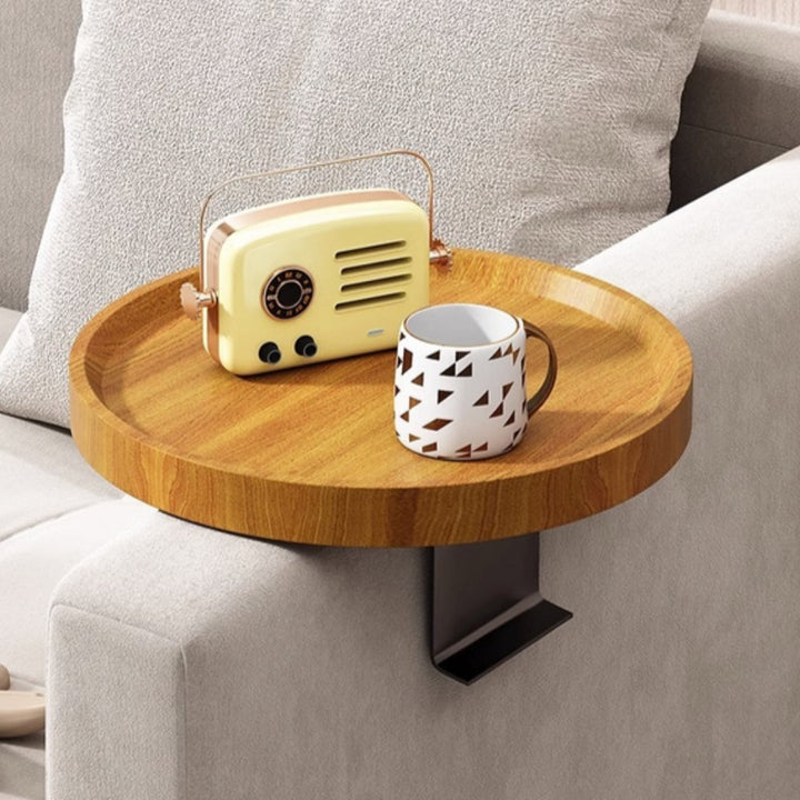 Wooden Sofa Armrest Tray
