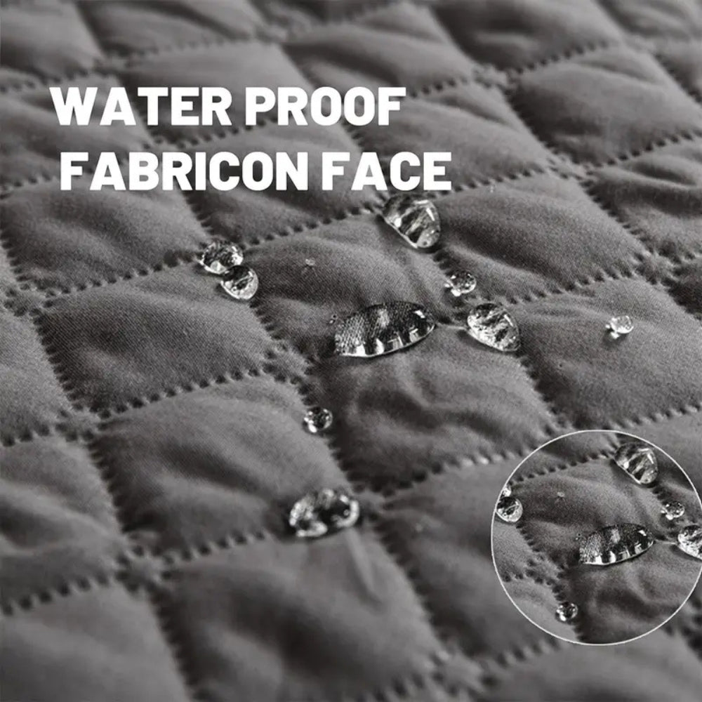 Quilted Protective Sofa Cover with Pet Bed