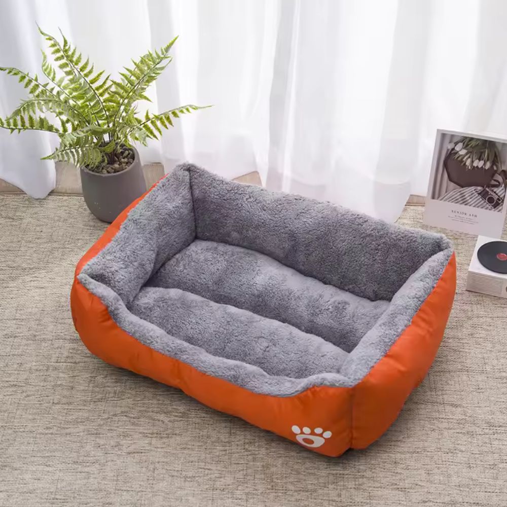 Comfortable Rectangular Bed for Dogs and Cats