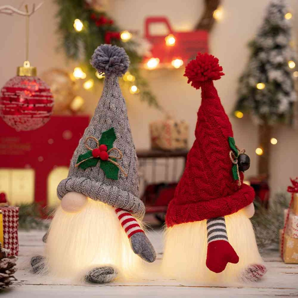 Light-Up Christmas Gnomes (Set of 2)