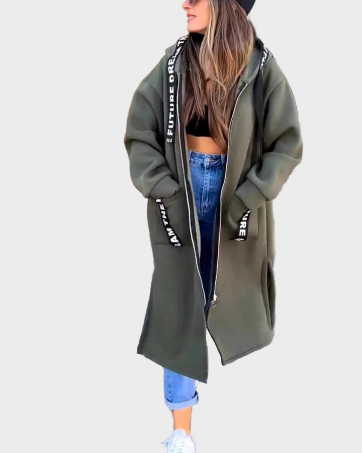 Roza – Long Hooded Sweatshirt