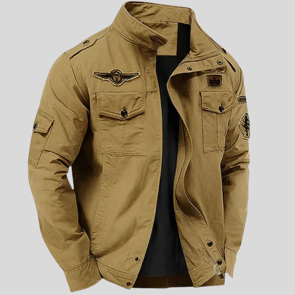 Archie – Military Jacket with Reinforced Details