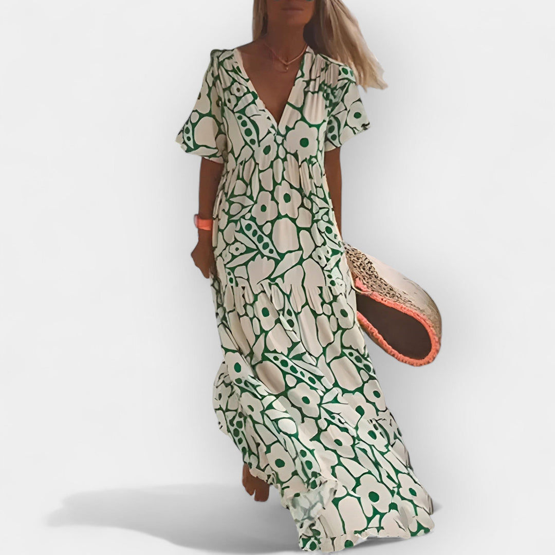 Órla – Sheer Patterned Summer Dress