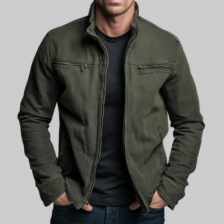 Tomás – Olive Military Jacket