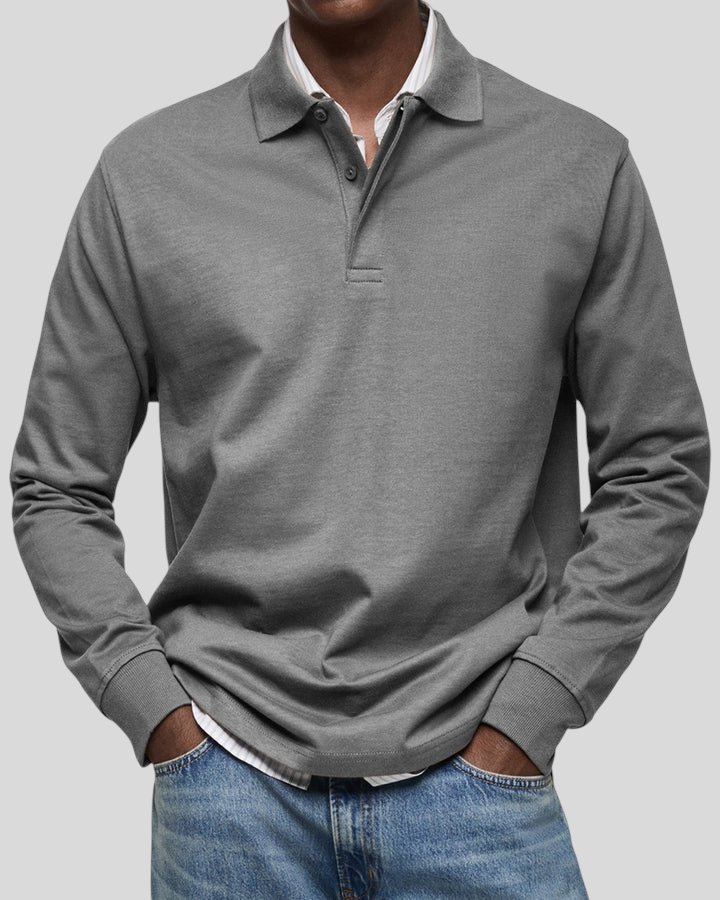 Marconelli – Luxury Long-Sleeve Polo