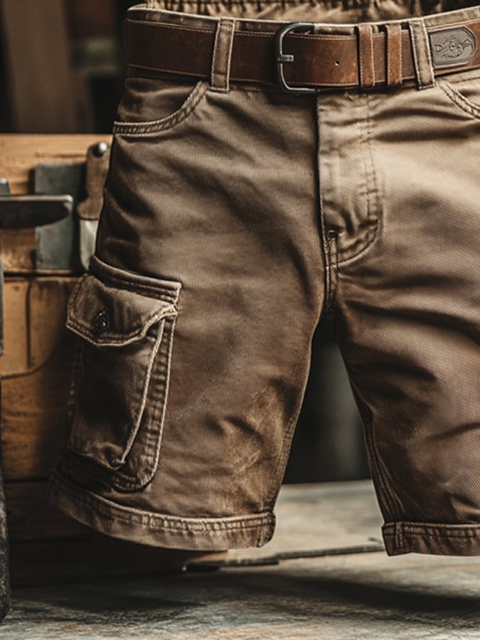 Jakub – Men's Cargo Shorts with Pockets