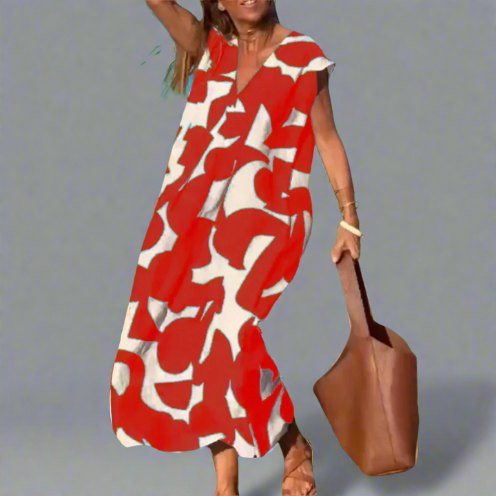 Aoibhinn – Printed Dress