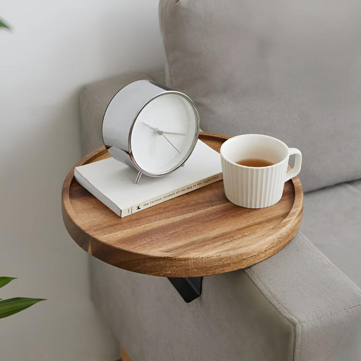 Wooden Sofa Armrest Tray