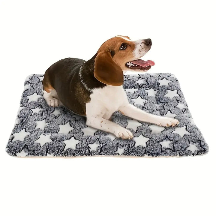Warm Fleece Blanket for Dogs and Cats with Stars