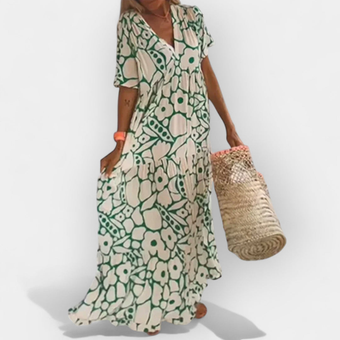 Órla – Sheer Patterned Summer Dress