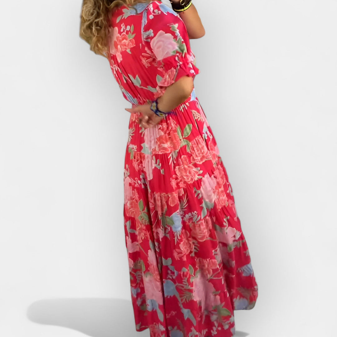 Clodagh – Breezy Floral Dress with Pockets