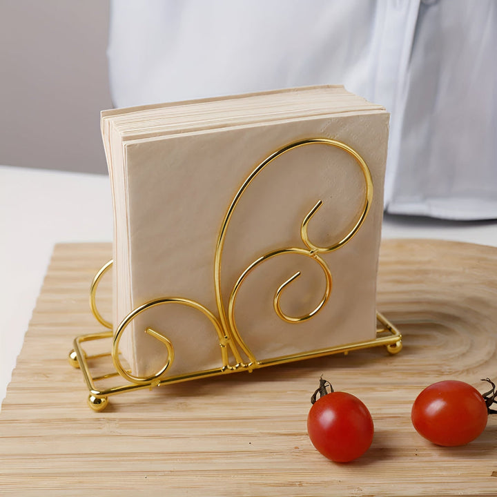 Metal Napkin Holder – Spiral