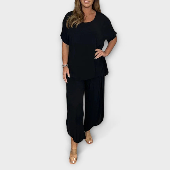 Maria – Two-Piece Linen Set