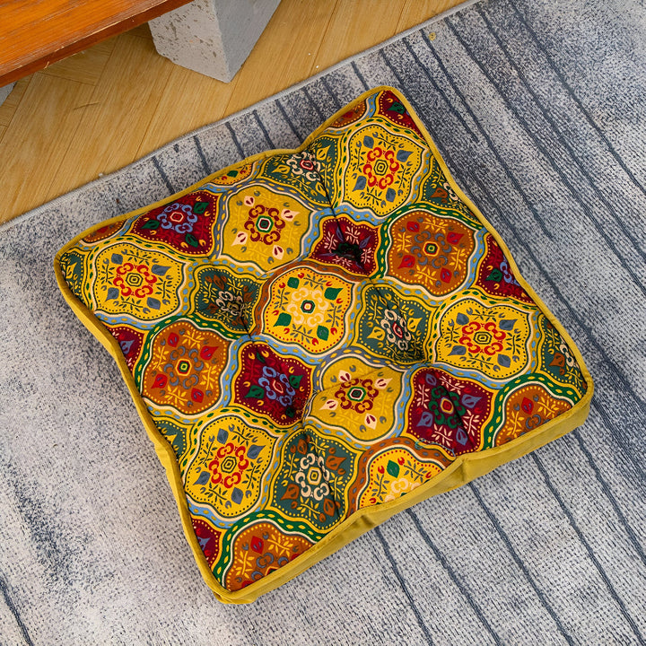 Ethnic-Style Floor Cushion