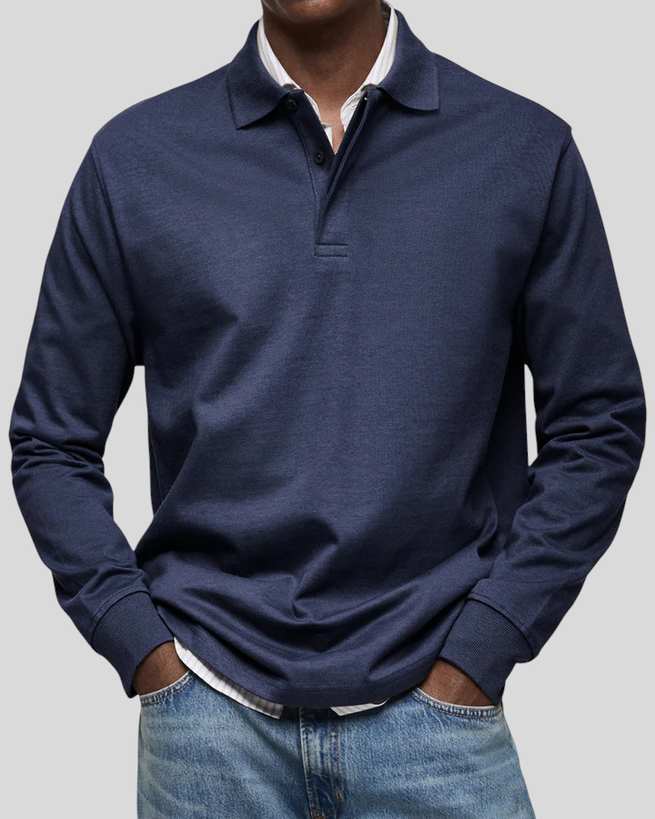 Marconelli – Luxury Long-Sleeve Polo