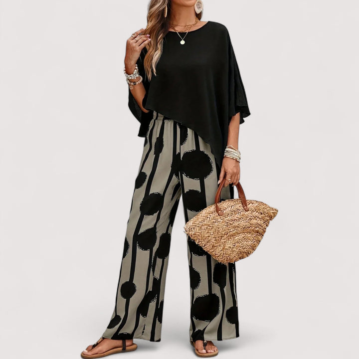 Liza – Asymmetric Patterned Set
