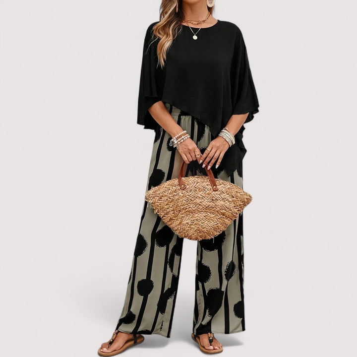 Liza – Asymmetric Patterned Set
