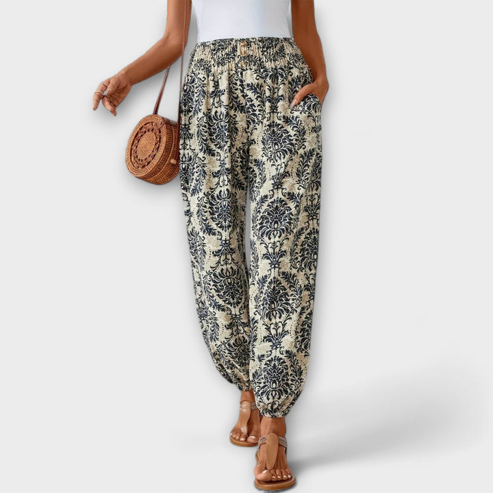 Lola – Trousers with Ethnic Patterns