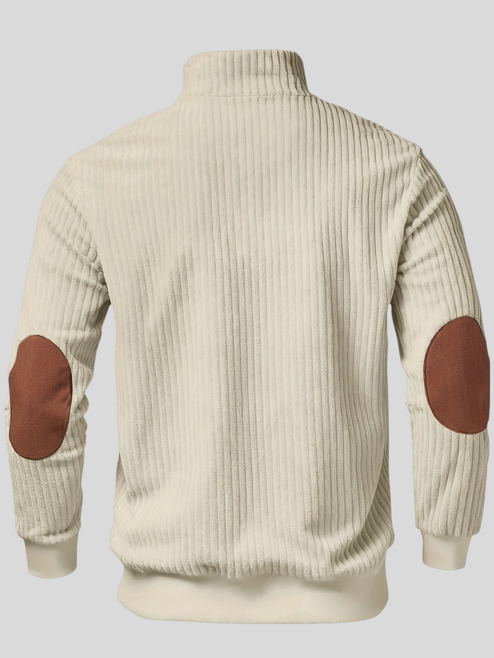 Cormac – Casual Half-Zip Knit Sweater