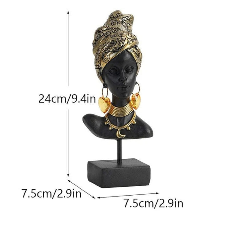 Woman Figurine with Trinket Tray