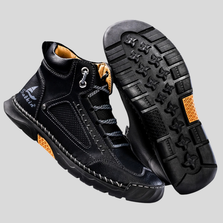 Moritz – High-Top Leather Trainers