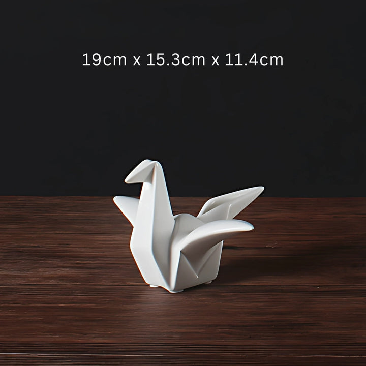 Ceramic Origami Birds (Set)