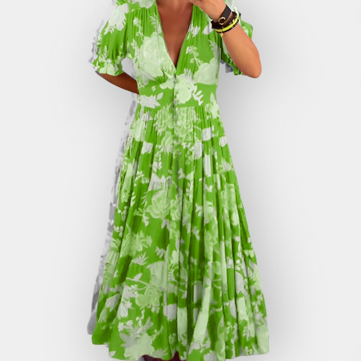 Clodagh – Breezy Floral Dress with Pockets