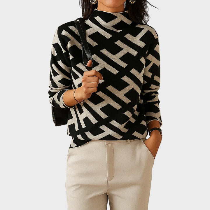 Eva – Geometric Sweater