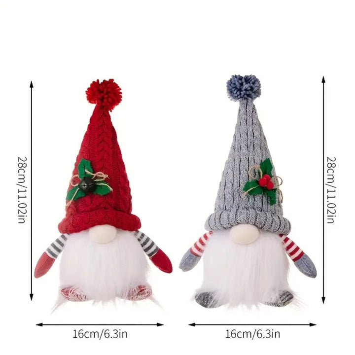 Light-Up Christmas Gnomes (Set of 2)