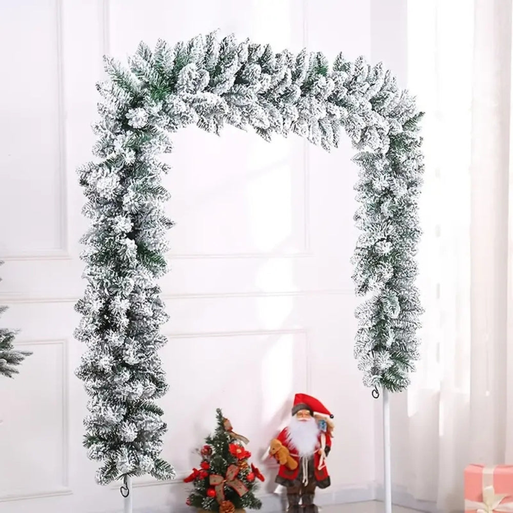 Snowy Christmas Garland