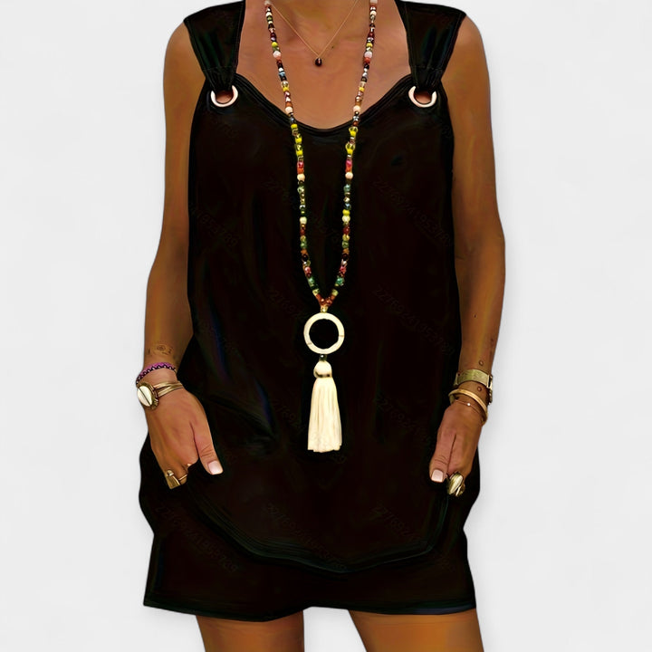 Ciara – Sleeveless Top and Shorts Set