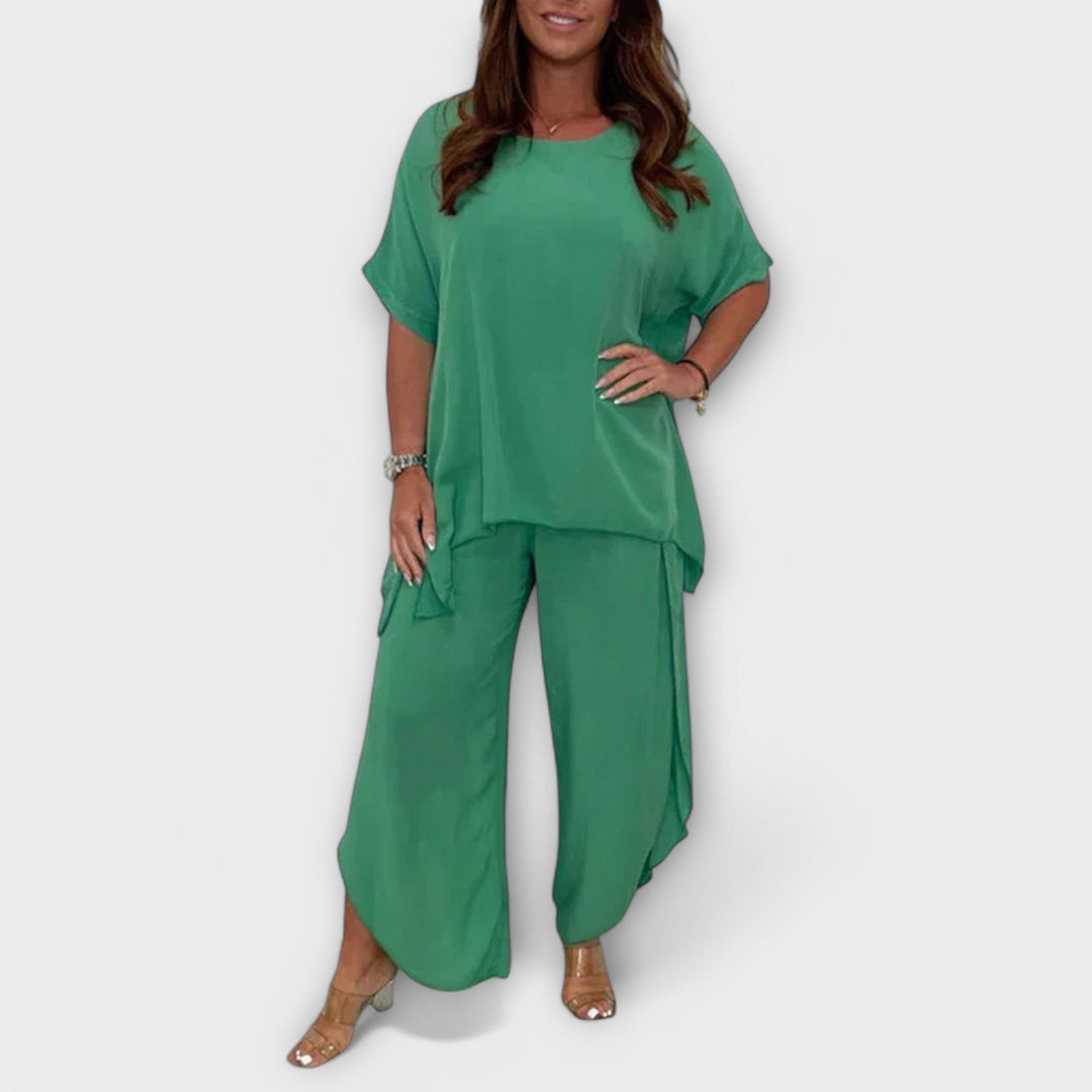 Maria – Two-Piece Linen Set